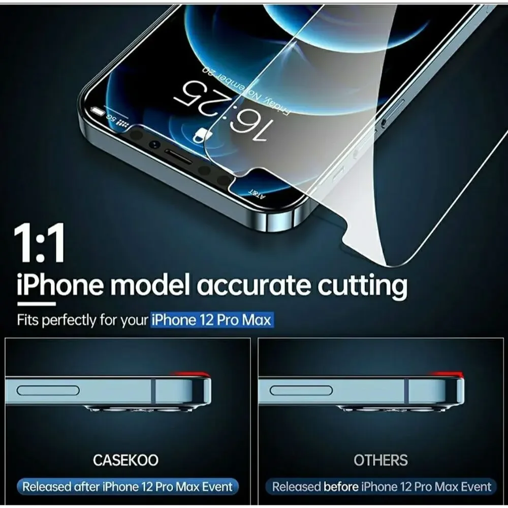 Casekoo shatterproof compatible
